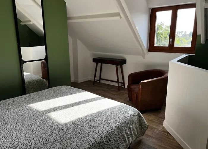 Domaine De La Chérel, Maison à Colombage Casa de Férias *